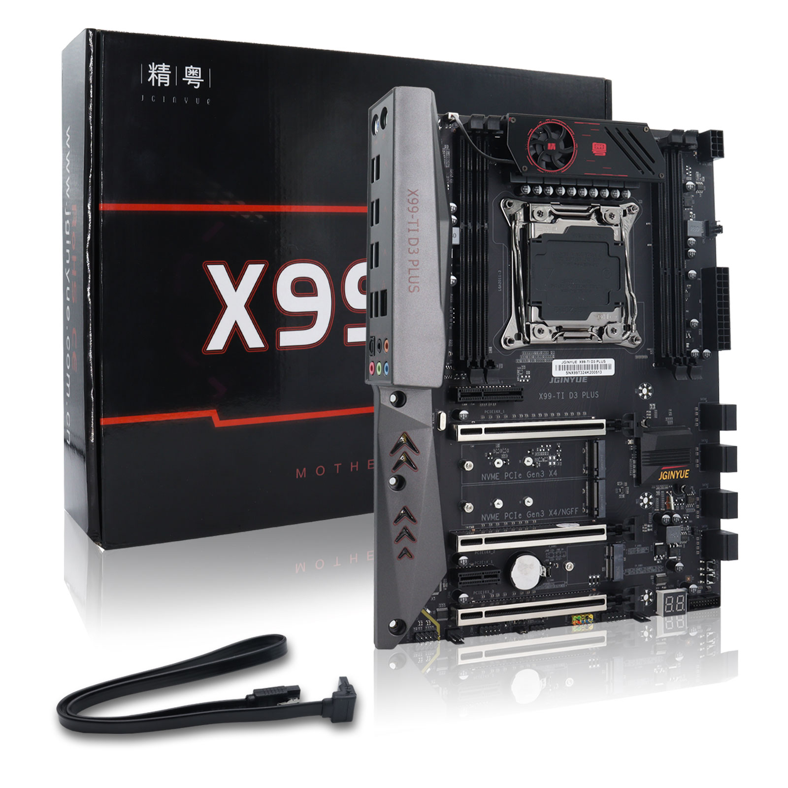 E5 2696 V3 - Płyta główna JGINYUE X99-TI D3 PLUS,