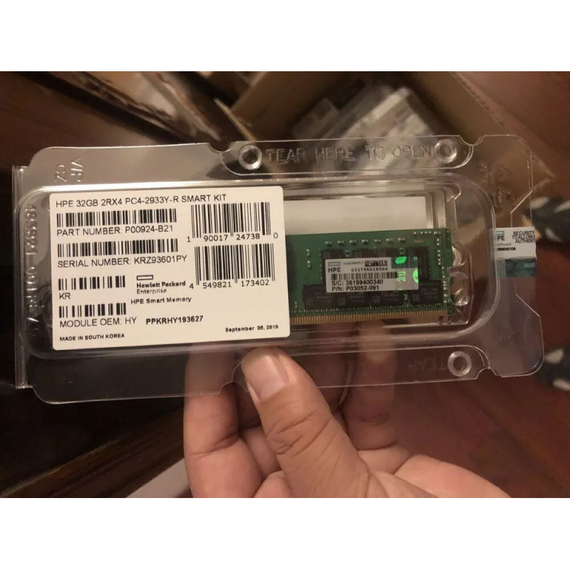 32Gb 2Rx4 Pc4 2933Y - Pamięć RAM serwerowa HP P00924-B21 32GB